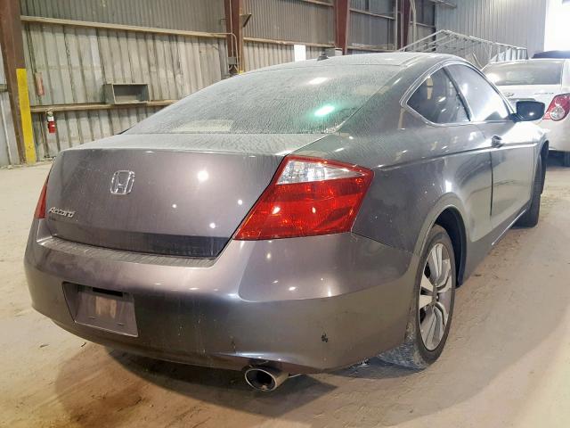 1HGCS1B83AA006646 - 2010 HONDA ACCORD EXL GRAY photo 4