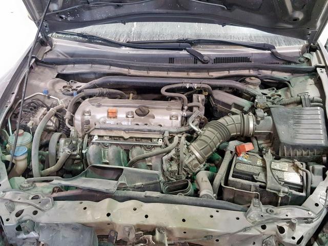 1HGCS1B83AA006646 - 2010 HONDA ACCORD EXL GRAY photo 7