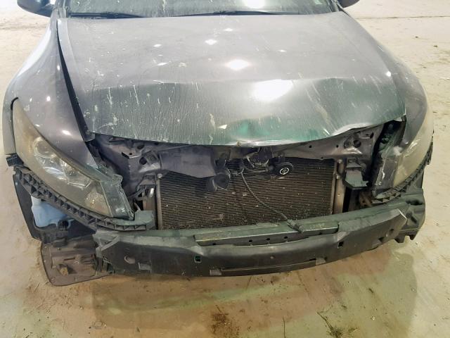 1HGCS1B83AA006646 - 2010 HONDA ACCORD EXL GRAY photo 9