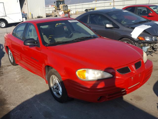 1G2NE52T9XM932877 - 1999 PONTIAC GRAND AM S RED photo 1