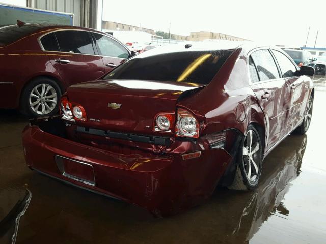 1G1ZJ57B69F208671 - 2009 CHEVROLET MALIBU 2LT MAROON photo 4