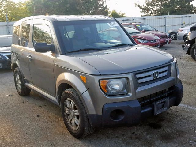 5J6YH28727L003977 - 2007 HONDA ELEMENT EX GRAY photo 1