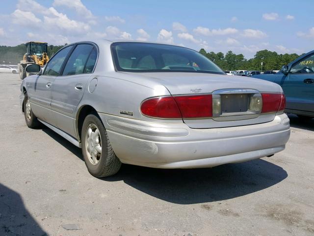 1G4HP54K214134344 - 2001 BUICK LESABRE CU SILVER photo 3