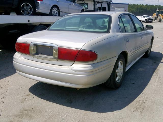 1G4HP54K214134344 - 2001 BUICK LESABRE CU SILVER photo 4