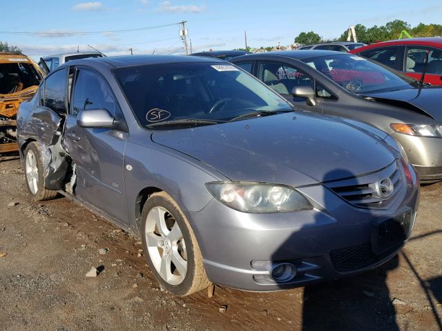 JM1BK323751296518 - 2005 MAZDA 3 S GRAY photo 1