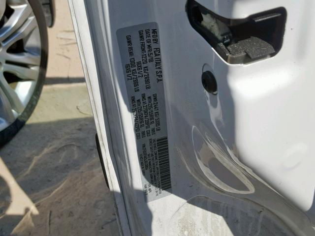 ZFBERFAB5J6L08104 - 2018 RAM PROMASTER 白色 照片 10