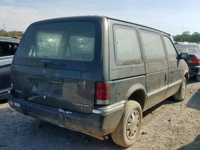 2B4GH2532PR386455 - 1993 DODGE CARAVAN GREEN photo 4