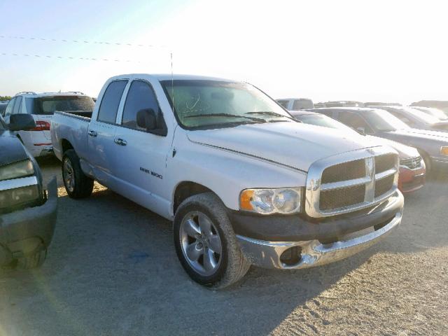 1D7HA18N04J287013 - 2004 DODGE RAM 1500 S WHITE photo 1