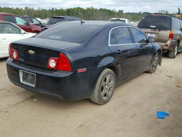 1G1ZB5EB0AF247180 - 2010 CHEVROLET MALIBU LS 黑色 照片 4