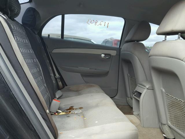 1G1ZB5EB0AF247180 - 2010 CHEVROLET MALIBU LS 黑色 照片 6