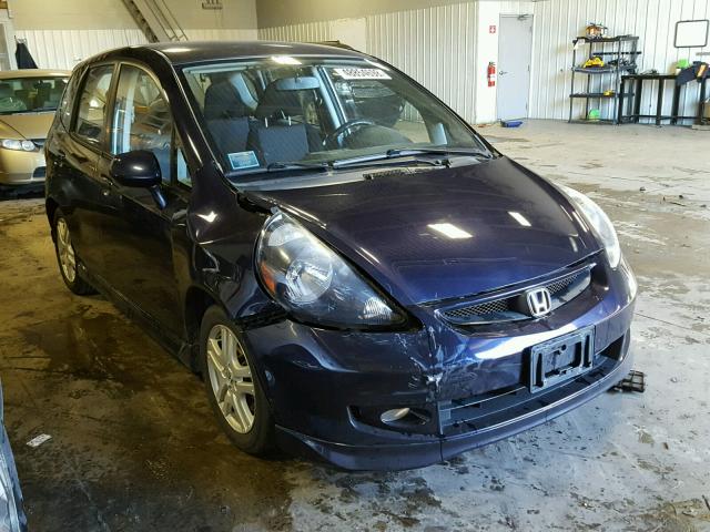 JHMGD37688S011034 - 2008 HONDA FIT SPORT PURPLE photo 1