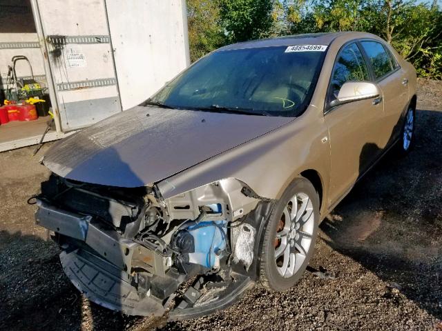1G1ZK577184184671 - 2008 CHEVROLET MALIBU LTZ თაფლისფერი ფოტო 2