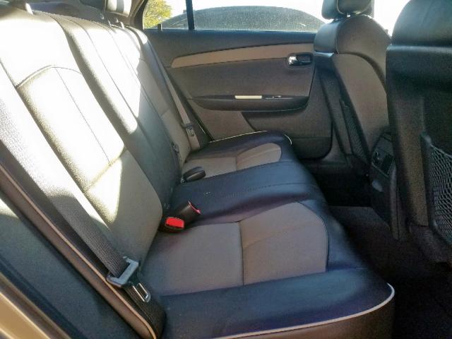 1G1ZK577184184671 - 2008 CHEVROLET MALIBU LTZ თაფლისფერი ფოტო 6
