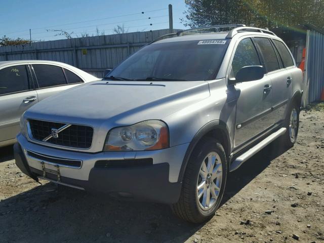 YV1CZ91H441041785 - 2004 VOLVO XC90 T6 GRAY photo 2