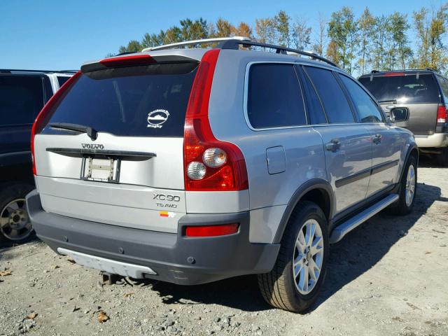 YV1CZ91H441041785 - 2004 VOLVO XC90 T6 GRAY photo 4