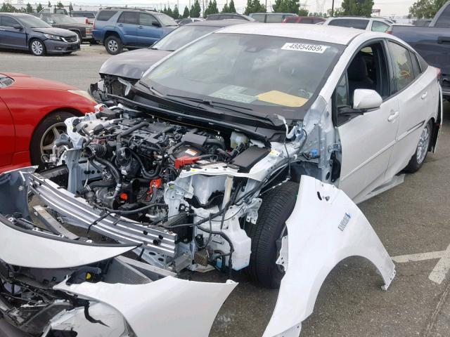 JTDKARFP3K3118480 - 2019 TOYOTA PRIUS PRIM 白色 照片 2
