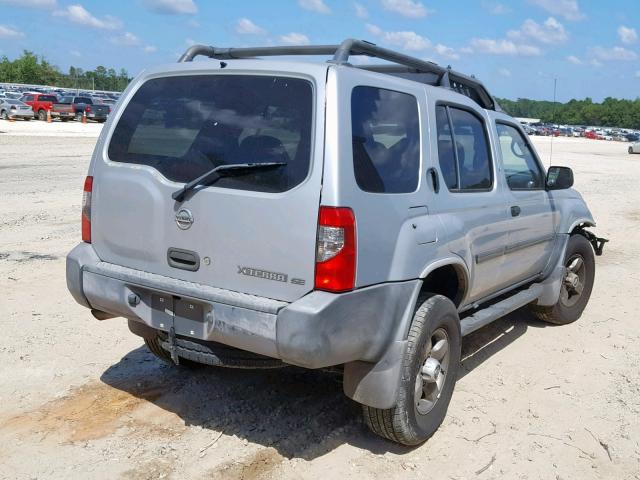 5N1ED28T53C658688 - 2003 NISSAN XTERRA XE SILVER photo 4