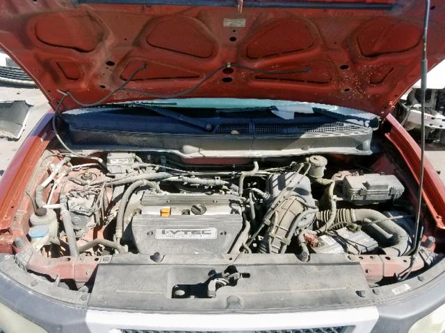 5J6YH18573L002570 - 2003 HONDA ELEMENT EX ORANGE photo 7