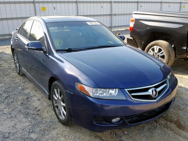 JH4CL96837C003780 - 2007 ACURA TSX BLUE photo 1