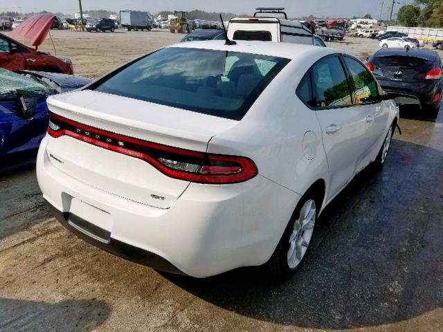 1C3CDFBA2DD188632 - 2013 DODGE DART SXT WHITE photo 4