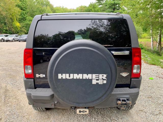 5GTEN13L288136946 - 2008 HUMMER H3 ALPHA BLACK photo 4