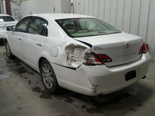 4T1BK36B78U300485 - 2008 TOYOTA AVALON XL WHITE photo 3