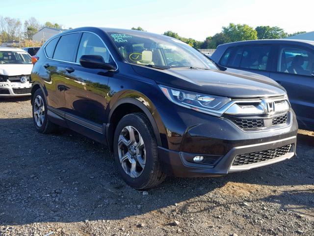 7FARW2H82JE061207 - 2018 HONDA CR-V EXL BLACK photo 1