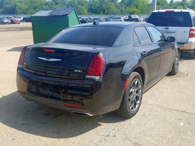 2C3CCAGG6FH922780 - 2015 CHRYSLER 300 S BLACK photo 4