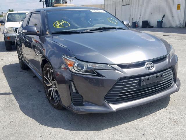 JTKJF5C7XE3080379 - 2014 TOYOTA SCION TC ნაცრისფერი ფოტო 1