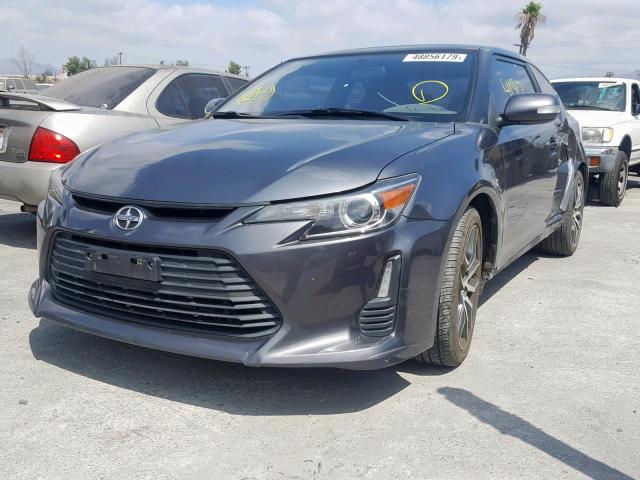 JTKJF5C7XE3080379 - 2014 TOYOTA SCION TC ნაცრისფერი ფოტო 2