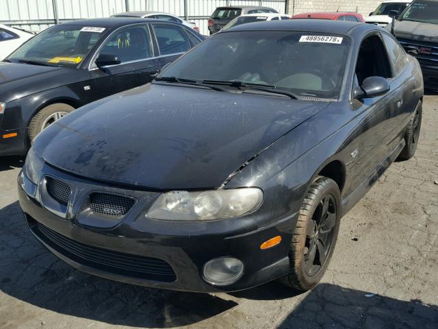 6G2VX12G44L244599 - 2004 PONTIAC GTO BLACK photo 2