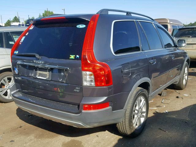 YV4CZ982X81430084 - 2008 VOLVO XC90 3.2 GRAY photo 4