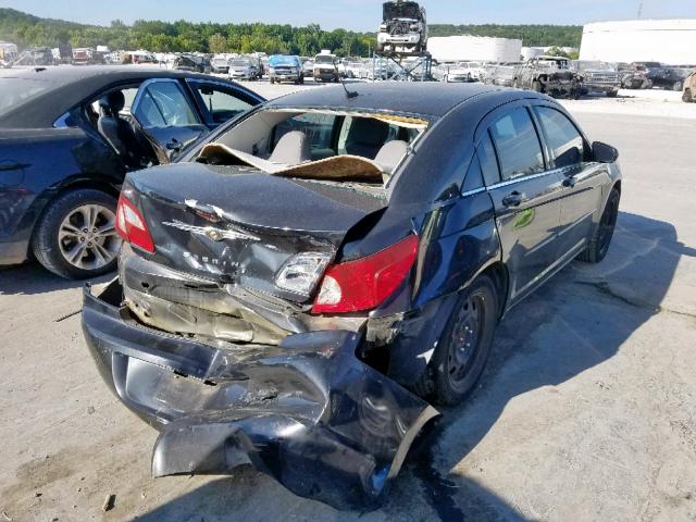 1C3LC46K67N519012 - 2007 CHRYSLER SEBRING BLACK photo 4