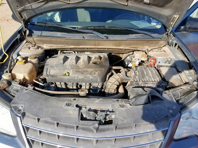 1C3LC46K58N120447 - 2008 CHRYSLER SEBRING LX GRAY photo 7