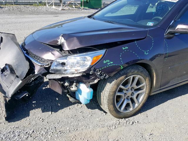 1G11C5SL5FF220782 - 2015 CHEVROLET MALIBU 1LT BURGUNDY photo 9