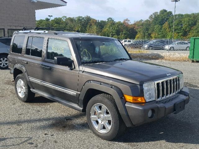 1J8HG58206C125498 - 2006 JEEP COMMANDER GRAY photo 1