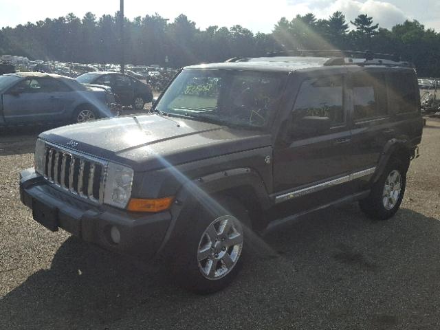1J8HG58206C125498 - 2006 JEEP COMMANDER GRAY photo 2