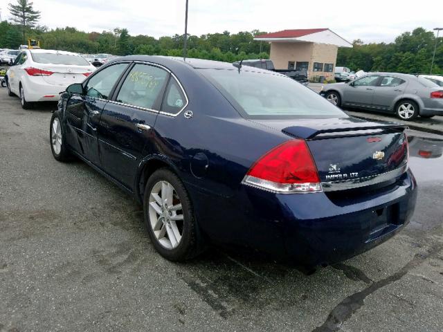 2G1WU583881238892 - 2008 CHEVROLET IMPALA LTZ BLUE photo 3