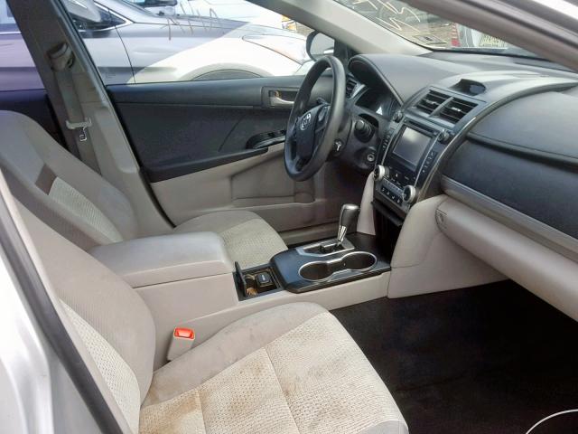 4T1BF1FK8CU048246 - 2012 TOYOTA CAMRY BASE SILVER photo 5