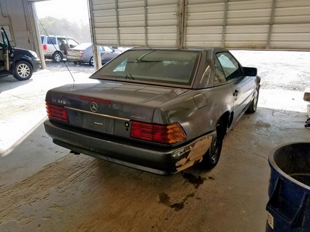 WDBFA63EXSF109632 - 1995 MERCEDES-BENZ SL 320 GRAY photo 4