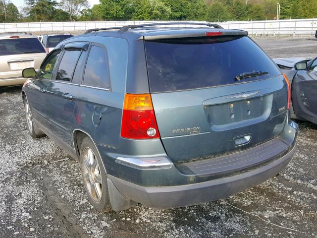 2C8GF68485R255353 - 2005 CHRYSLER PACIFICA T GREEN photo 3