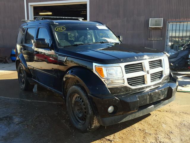 1D8GU58K27W637941 - 2007 DODGE NITRO SLT BLACK photo 1