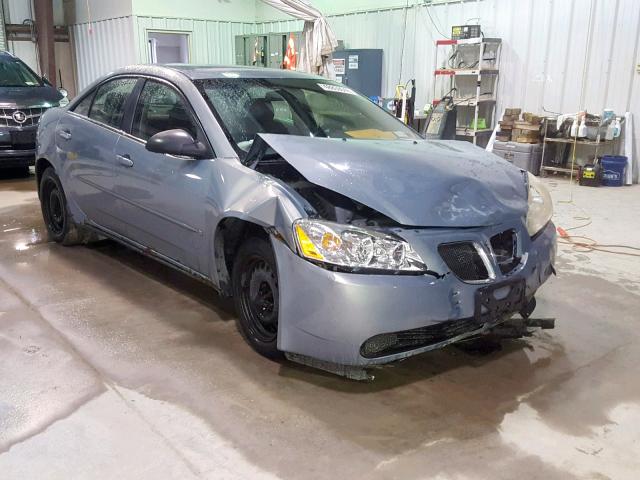 1G2ZF58B374219759 - 2007 PONTIAC G6 VALUE L SILVER photo 1