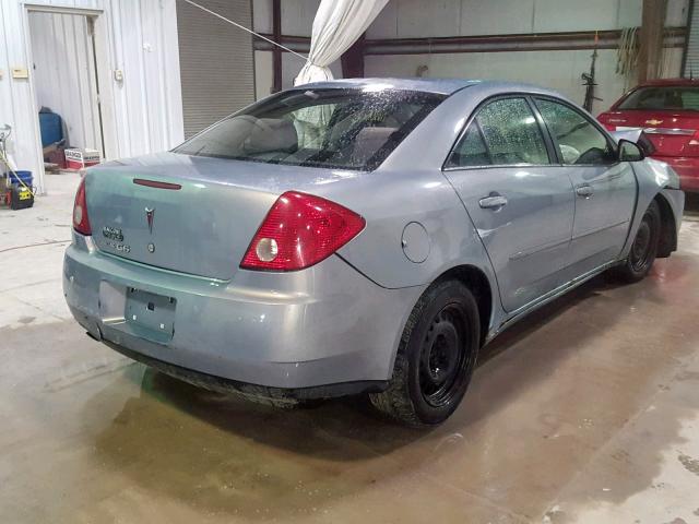 1G2ZF58B374219759 - 2007 PONTIAC G6 VALUE L SILVER photo 4