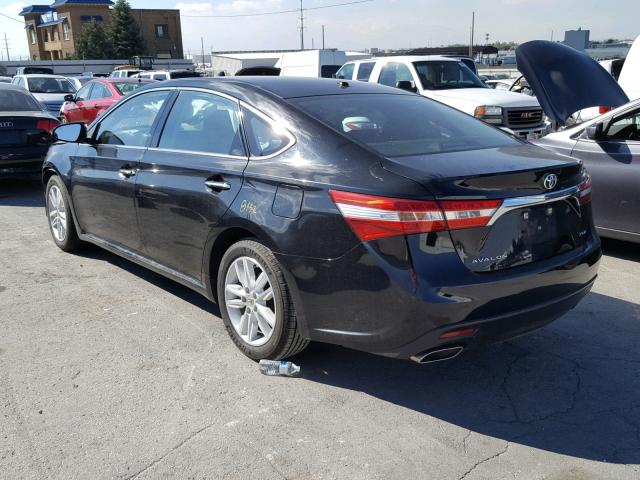 4T1BK1EB4FU161984 - 2015 TOYOTA AVALON XLE BLACK photo 3