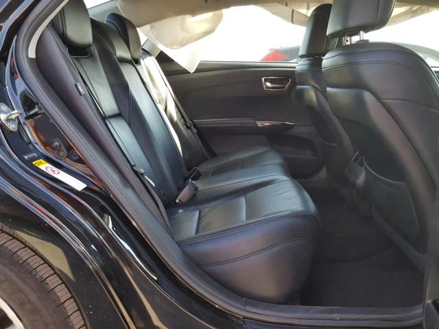 4T1BK1EB4FU161984 - 2015 TOYOTA AVALON XLE BLACK photo 6