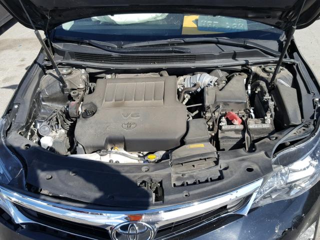 4T1BK1EB4FU161984 - 2015 TOYOTA AVALON XLE BLACK photo 7