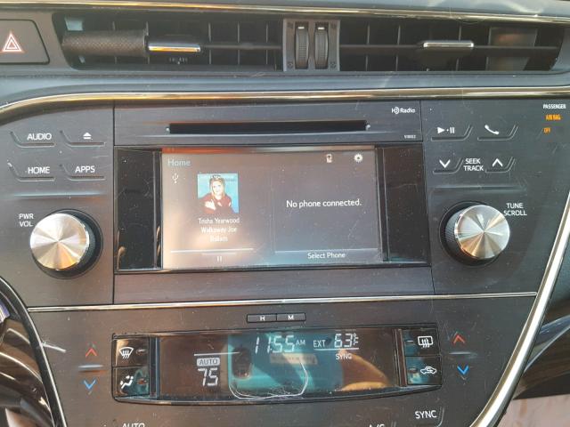 4T1BK1EB4FU161984 - 2015 TOYOTA AVALON XLE BLACK photo 9