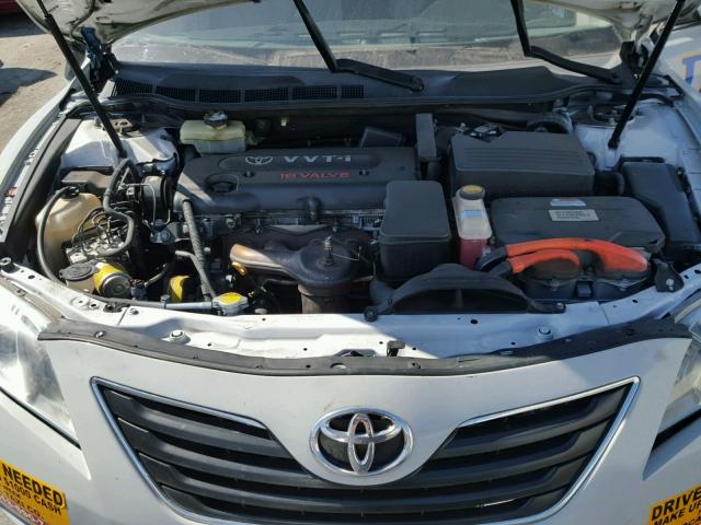 4T1BB3EK4AU120159 - 2010 TOYOTA CAMRY HYBR GRAY photo 7