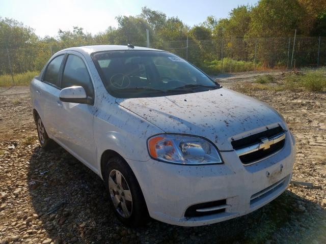 KL1TD5DE7BB146981 - 2011 CHEVROLET AVEO LS WHITE photo 1